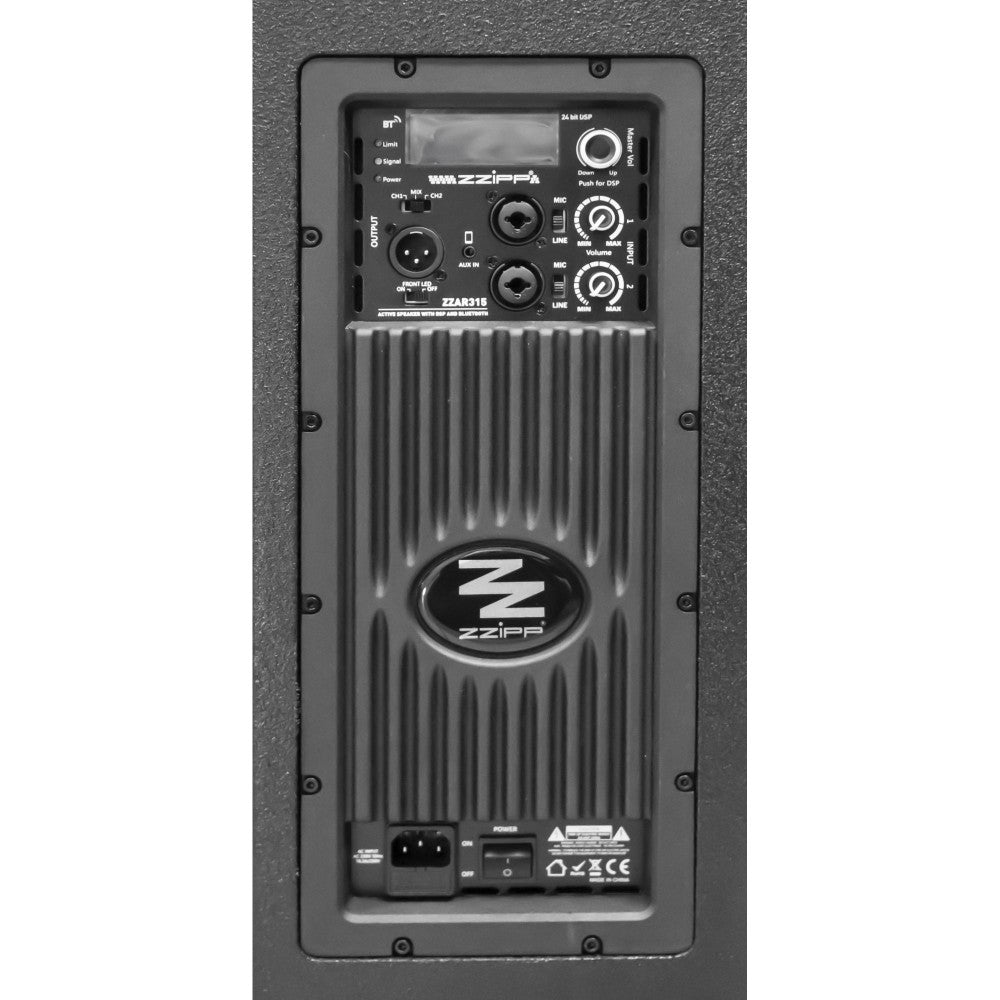 ZZIPP ZZAR315 CAJA AMPLIFICADA DE 15" 1200W