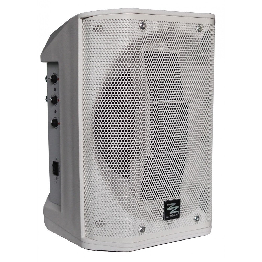ZZIPP ZZIGGYW - CASSA AMPLIFICATA BIANCA A BATTERIA DA 6.5" 120W