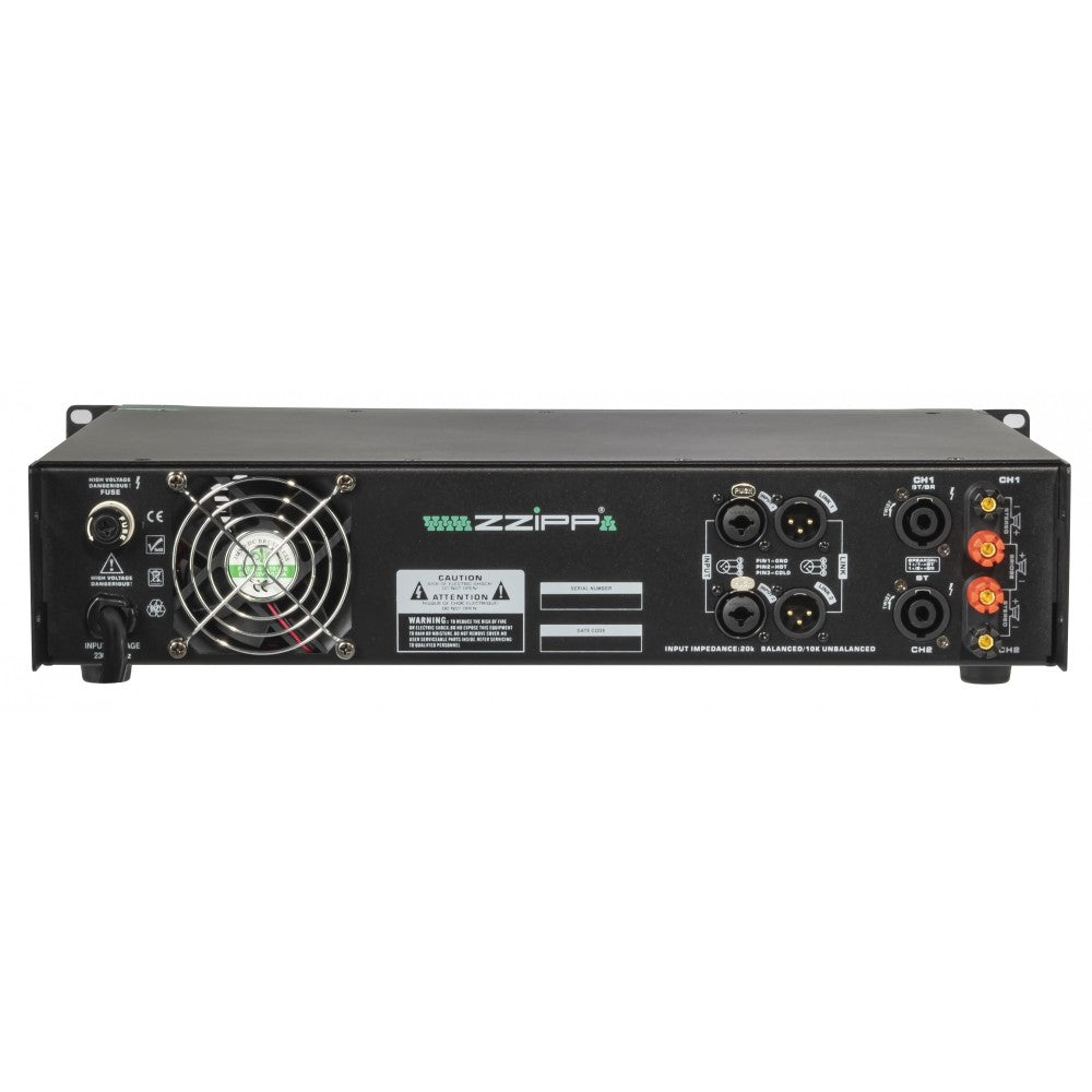 ZZIPP ZZONE1000D DSP POWER AMPLIFIER