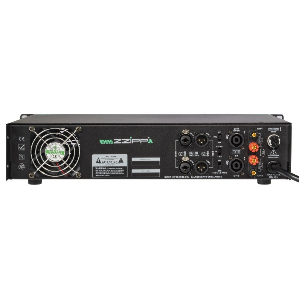 ZZIPP ZZONE600D AMPLIFICATORE DI POTENZA STEREO DA 900W