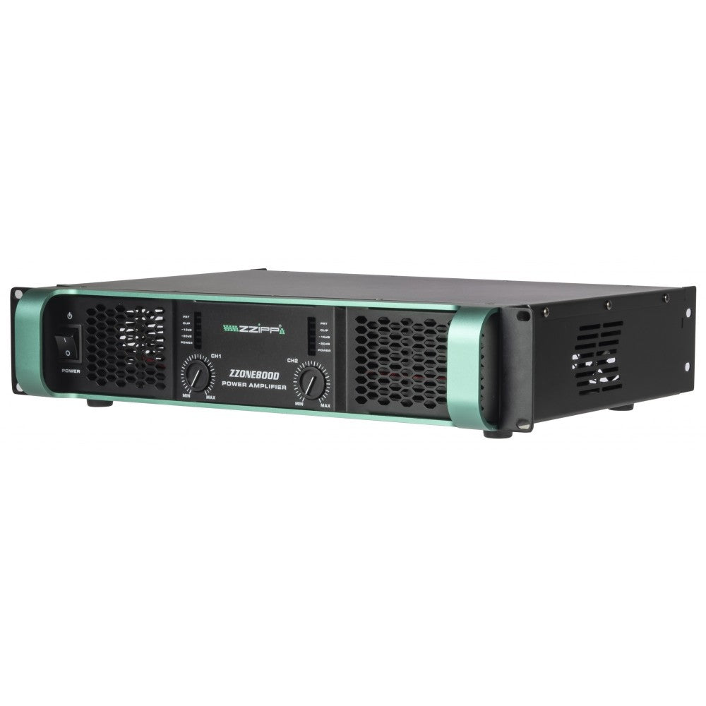 ZZIPP ZZONE800D AMPLIFICADOR DE POTENCIA ESTÉREO DE 1200W