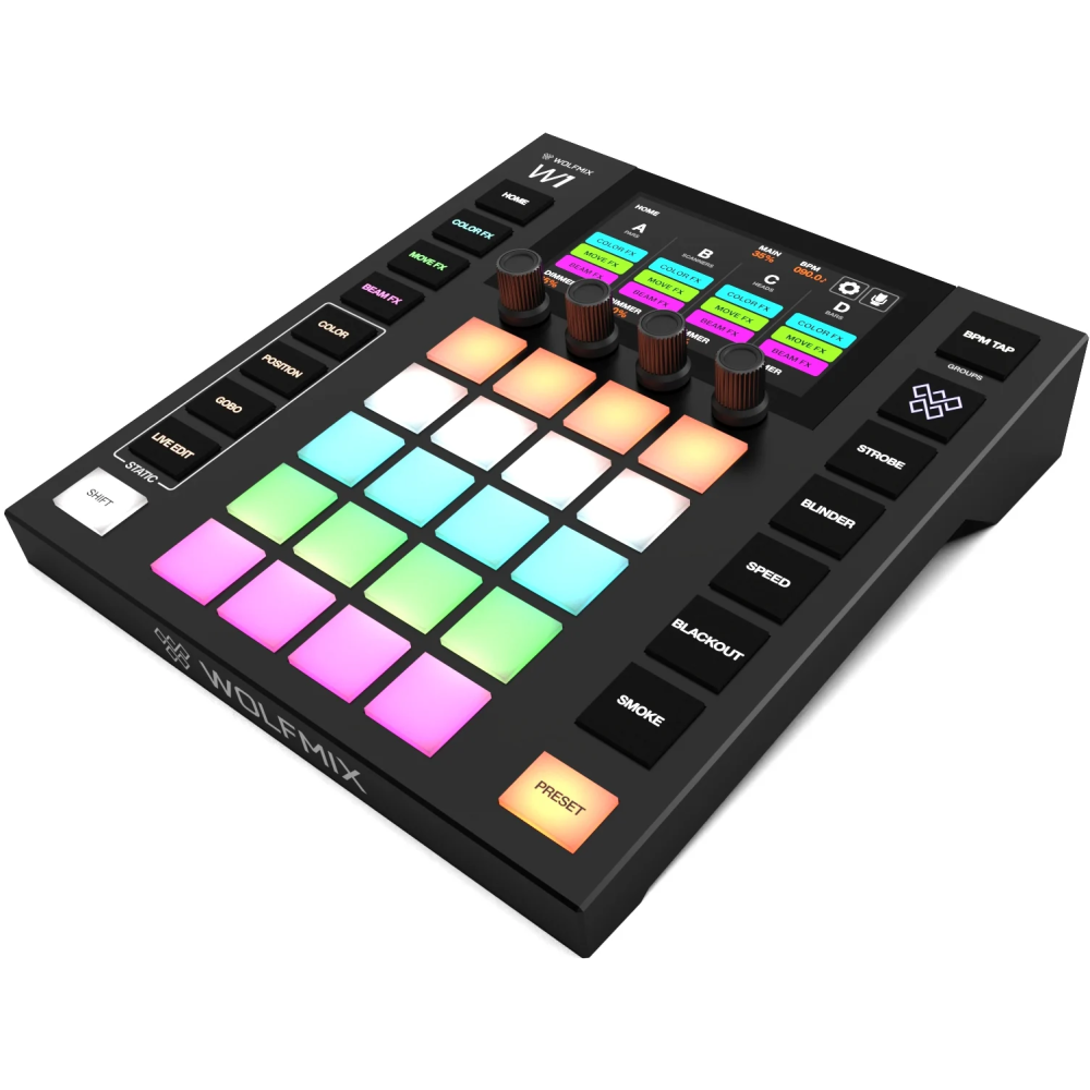WOLFMIX W1 MK2 CONTROLLER DMX STAND ALONE