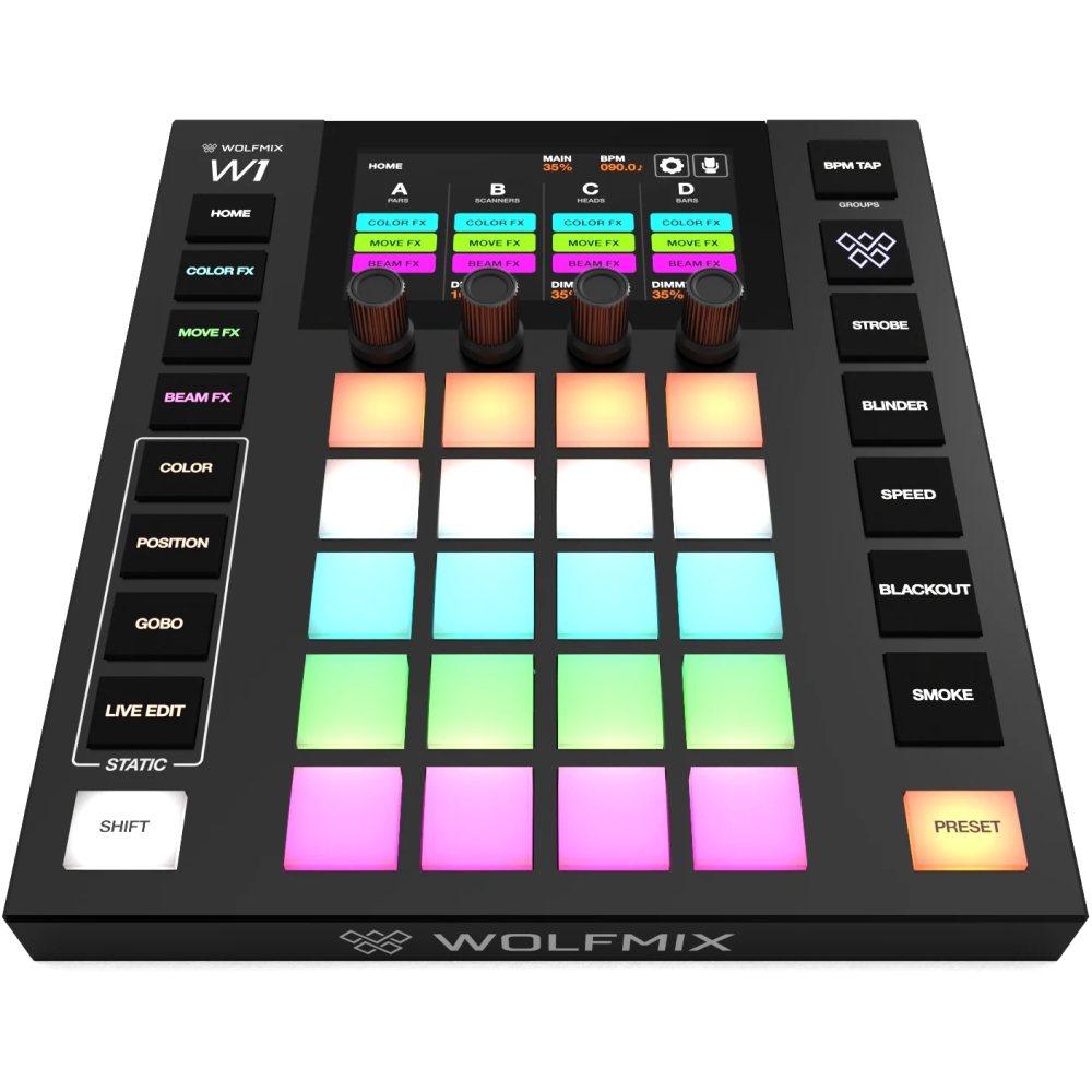 WOLFMIX W1 MK2 CONTROLLER DMX STAND ALONE