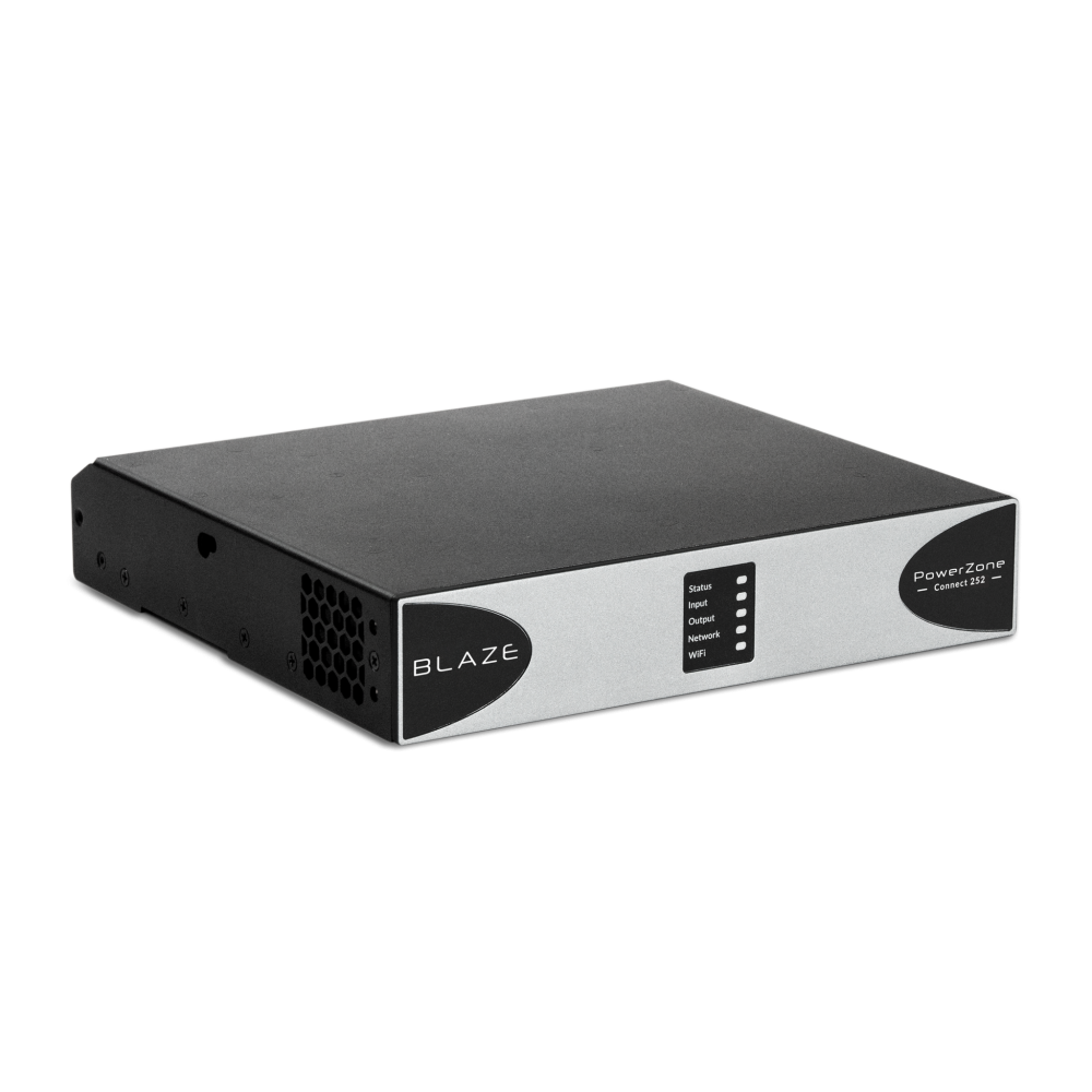 BLAZE POWERZONE CONNECT 252 Amplificador de 2 canales de 250 W