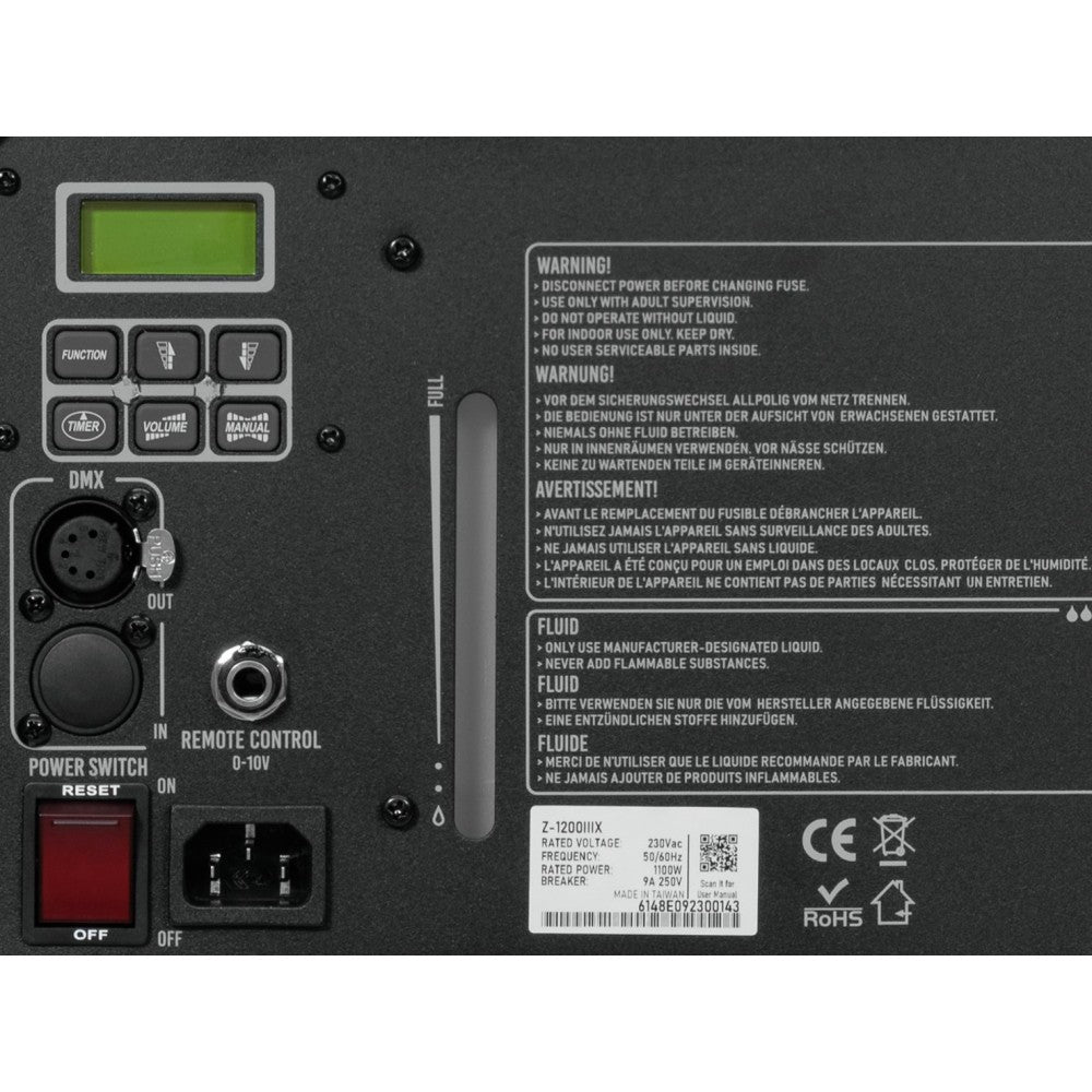 Máquina de Humo Antari Z-1200X III