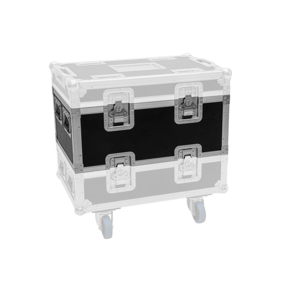 ROADINGER Flightcase Extensión 8x SILENT PAR 6 QCL FLOOR para BAS-1