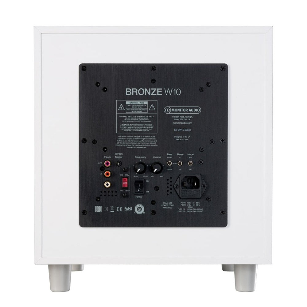 MONITOR AUDIO BRONZE W10 6G SUBWOOFER DA 10"