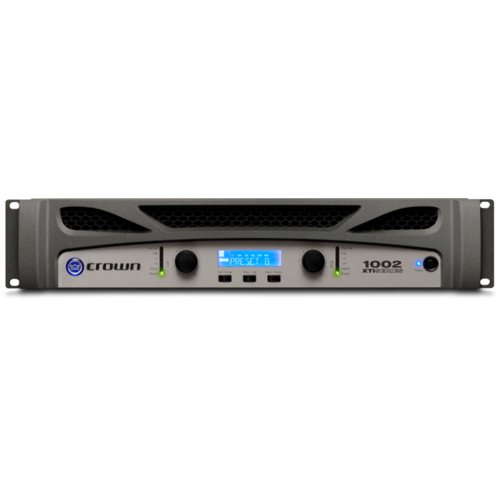 CROWN XTi1002 Amplificatore 2 x 500 W/ 4 Ohm, con DSP interno programmabile