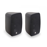 HELVIA LIVEO-420 PBK COPPIA DIFFUSORI A PARETE IP-65 4" NERO