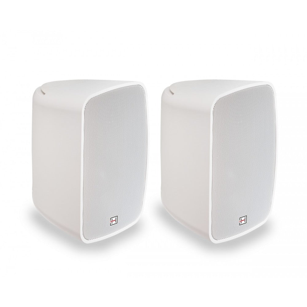 HELVIA LIVEO-530 PWH COPPIA DIFFUSORI A PARETE IP-65 5.25" BIANCO