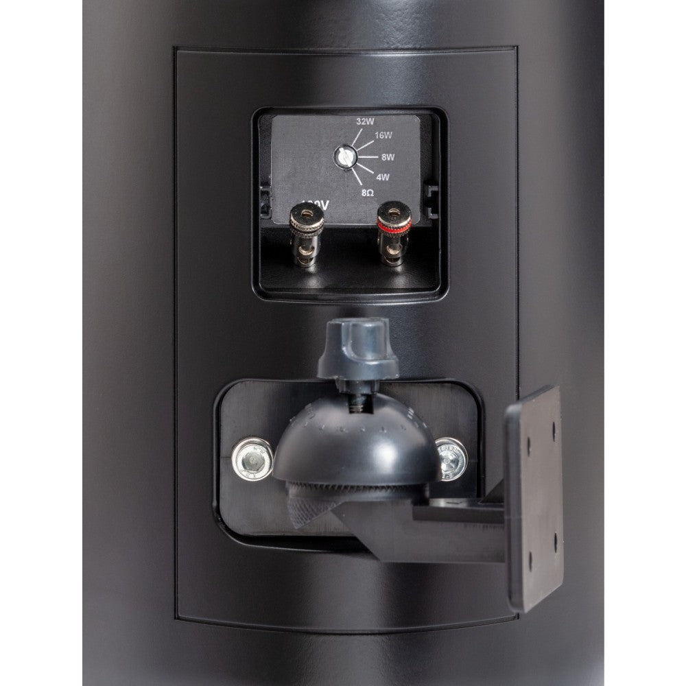 HELVIA LIVEO-640 PBK COPPIA DIFFUSORI A PARETE IP-65 6.5" NERO