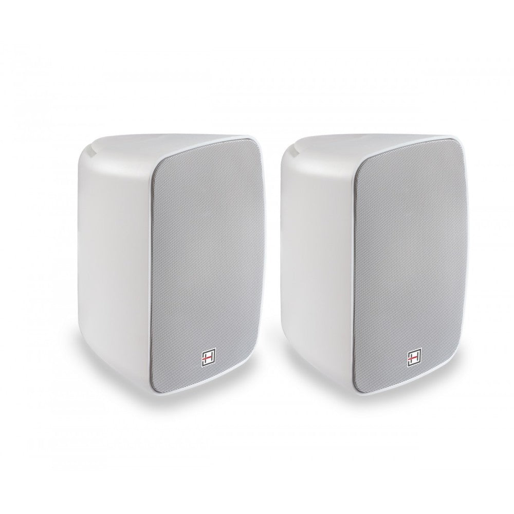 HELVIA LIVEO-640 PWH COPPIA DIFFUSORI A PARETE IP-65 6.5" BIANCO