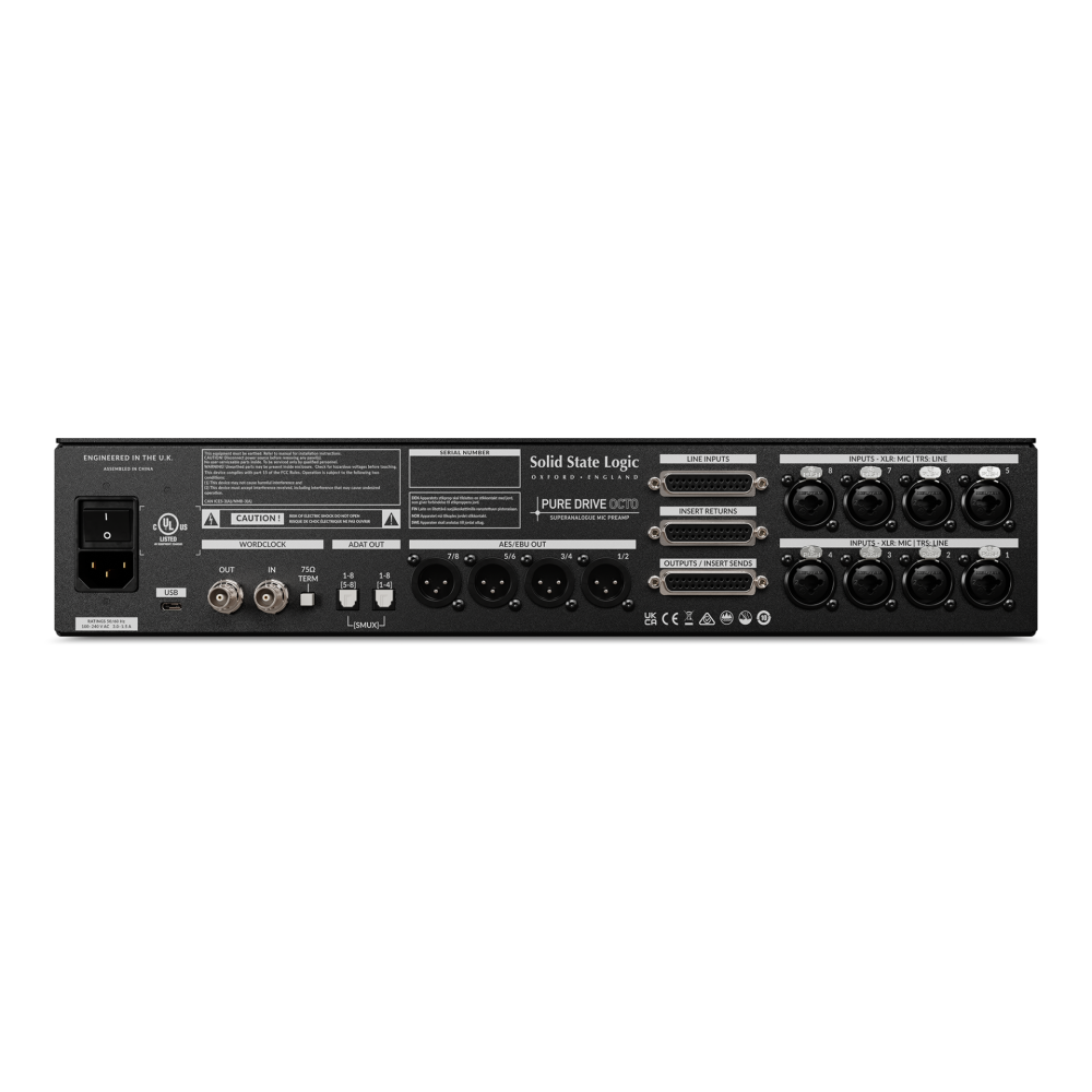 SSL Solid State Logic PURE DRIVE Octo