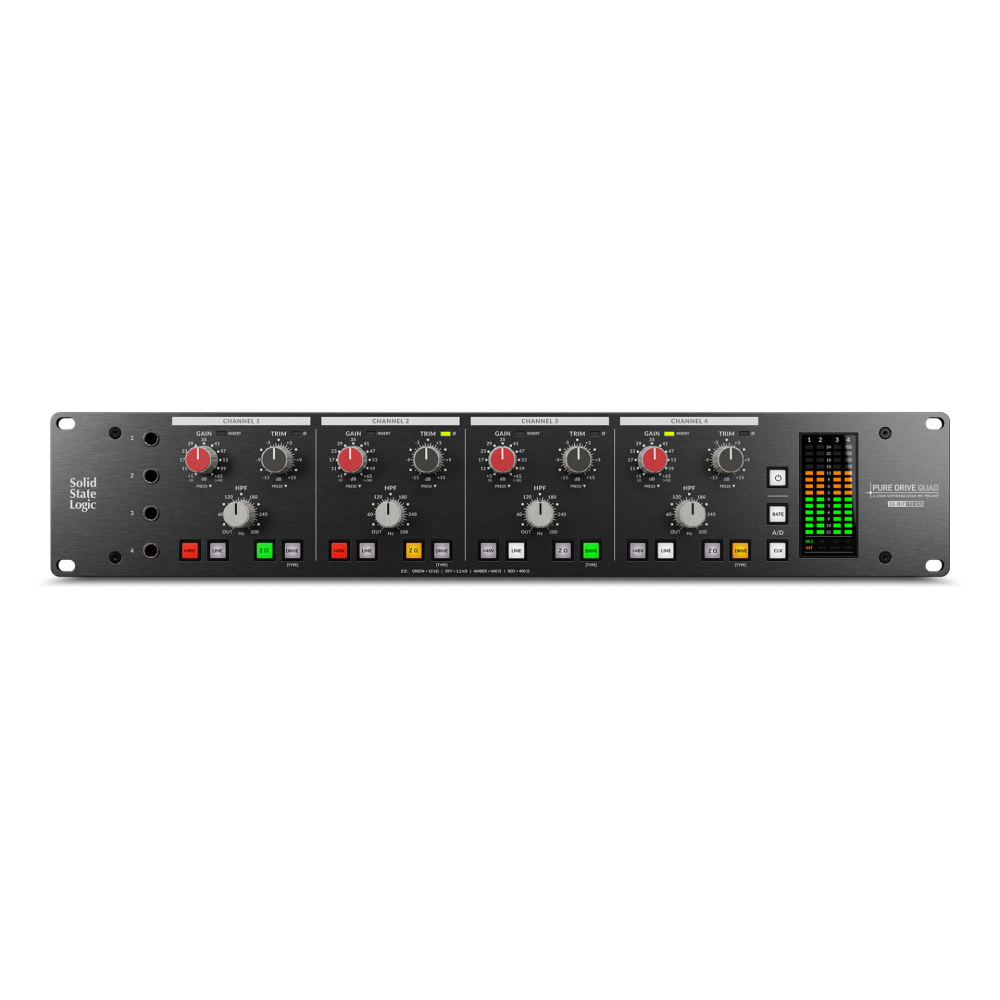 SSL Solid State Logic PURE DRIVE Quad