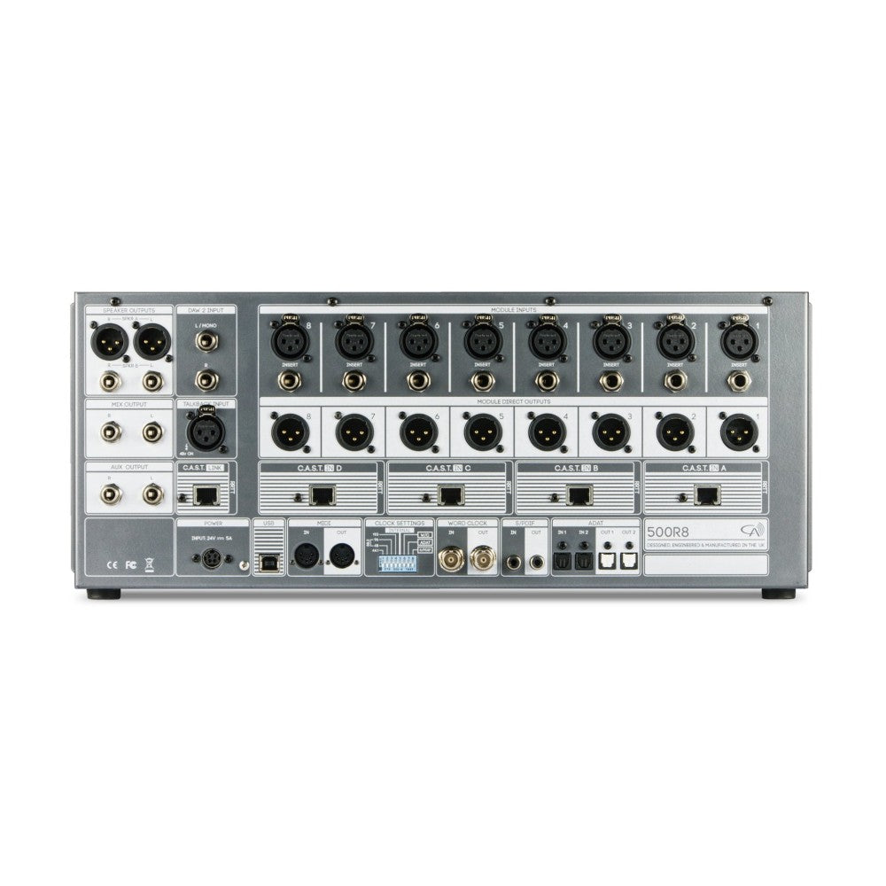 Cranborne Audio 500R8 Rack para serie 500 con interfaz de audio incluida