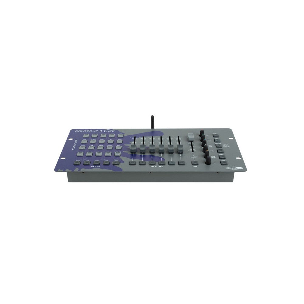 Controlador LED Showtec ColorCue 2 Air inteligente, con 6 faders y alimentado por batería, B-Stock