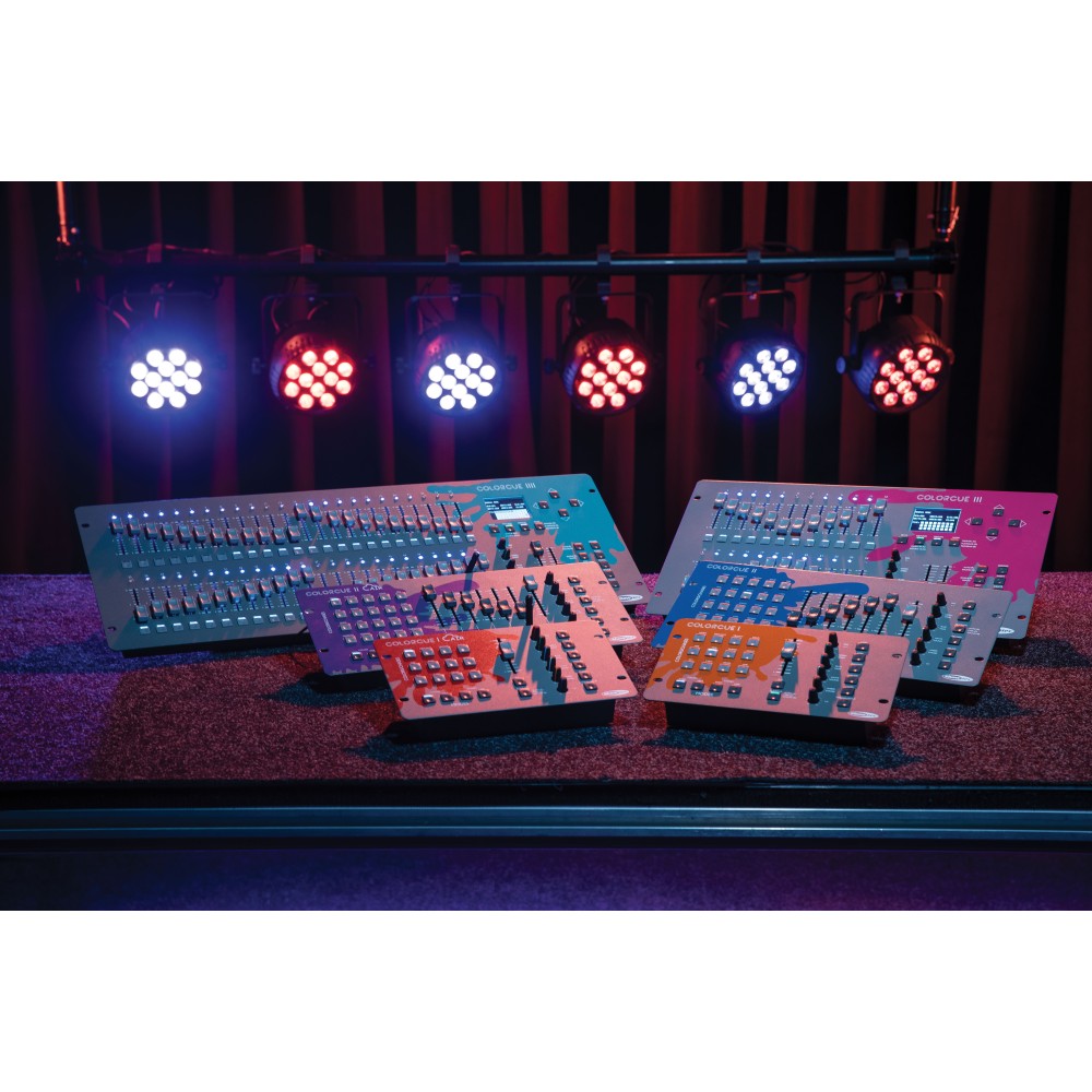 Controlador LED Showtec ColorCue 2 Air inteligente, con 6 faders y alimentado por batería, B-Stock
