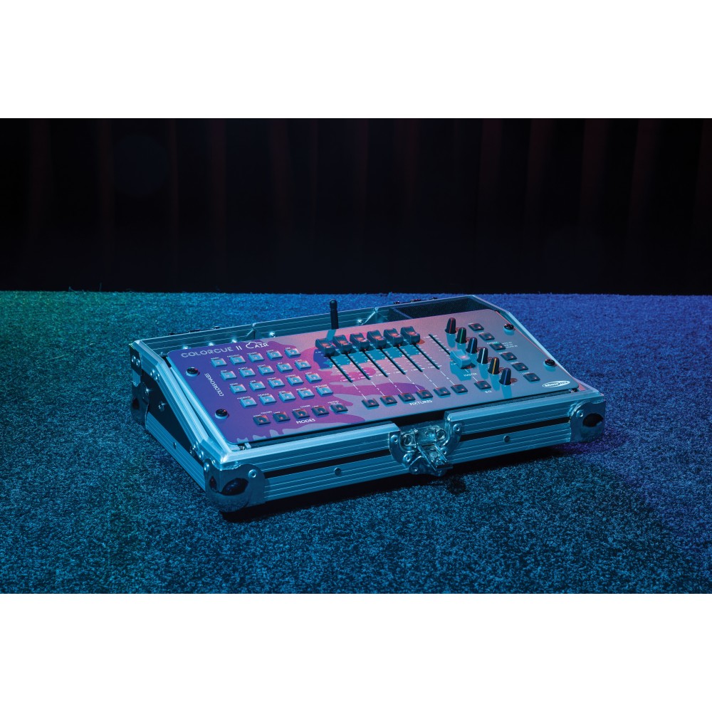 Controlador LED Showtec ColorCue 2 Air inteligente, con 6 faders y alimentado por batería, B-Stock
