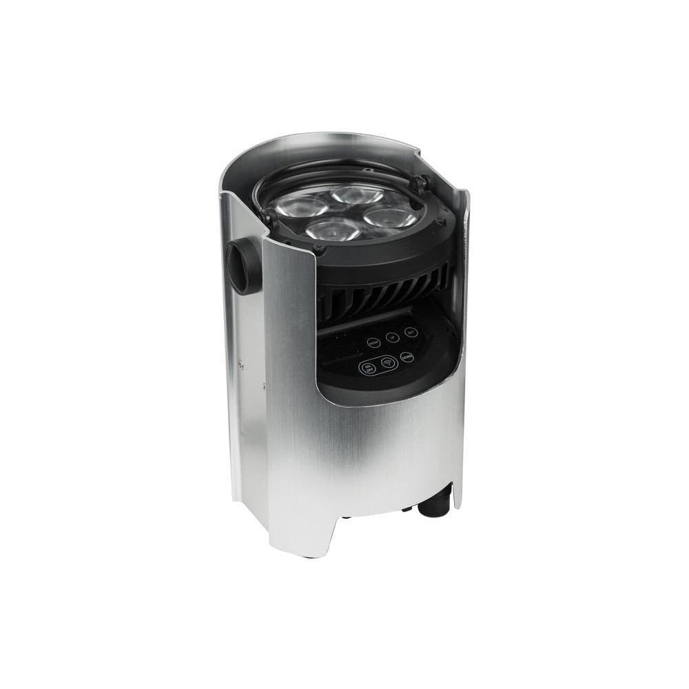 SHOWTEC EVENTSPOT 1600 Q4 Faro LED alimentato a batteria Metallizzato B-Stock