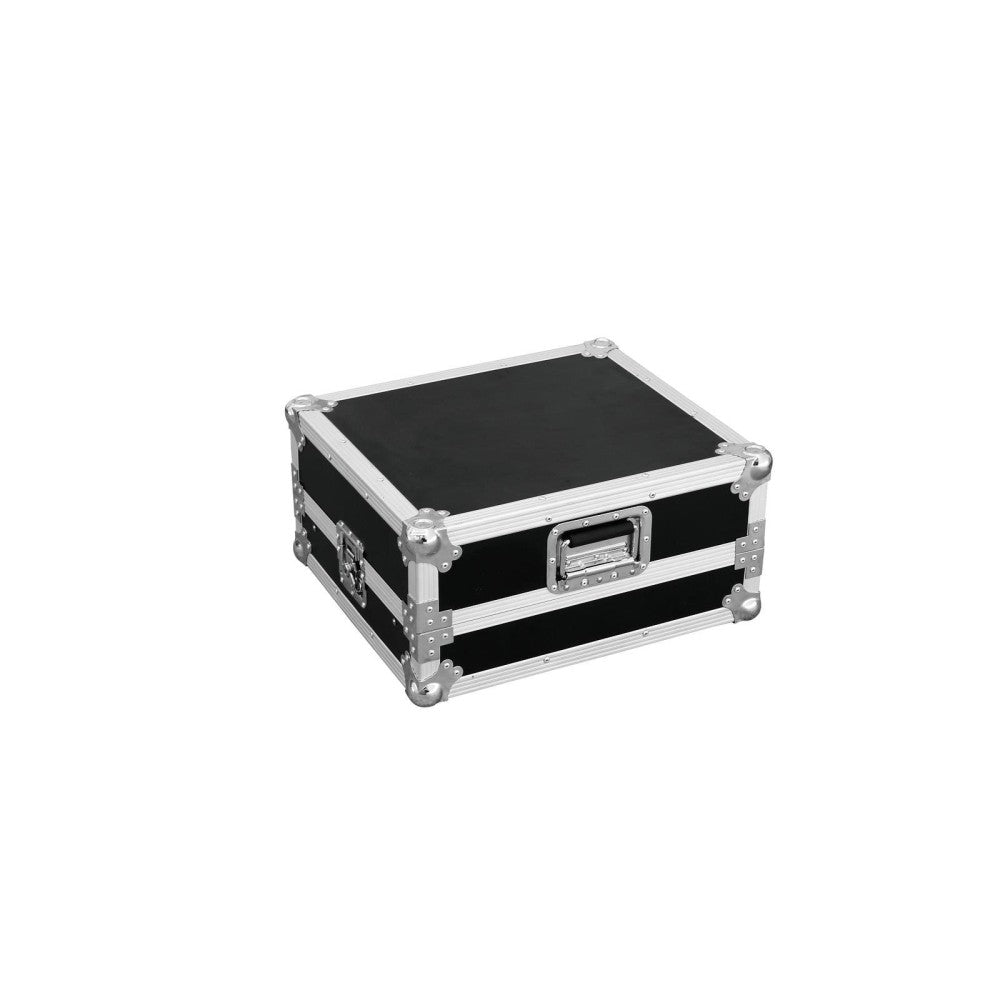 ROADINGER Pro LS-19 Flight case per mixer 19" da 10U con ripiano per Laptop