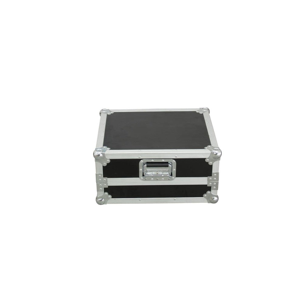 ROADINGER Pro LS-19 Flight case per mixer 19" da 10U con ripiano per Laptop