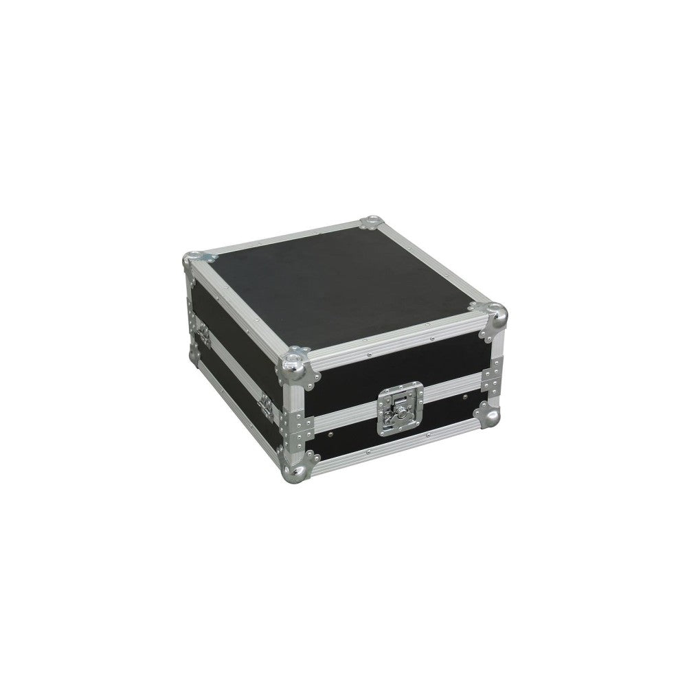 ROADINGER Pro LS-19 Flight case per mixer 19" da 10U con ripiano per Laptop