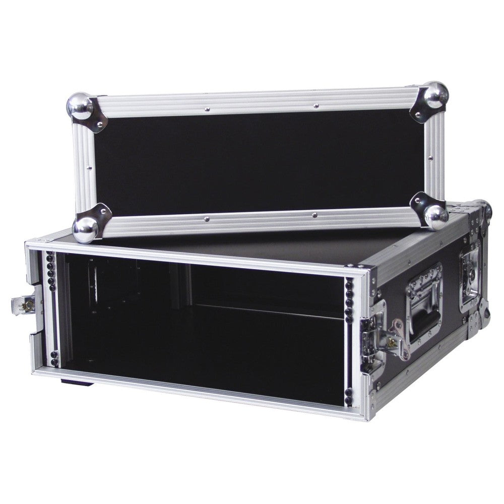 ROADINGER PR-2, 4U, Flight case with 47 cm depth