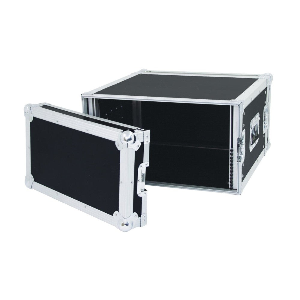 ROADINGER PR-2 Flight Case de Rack de 6U con 47 cm de profundidad