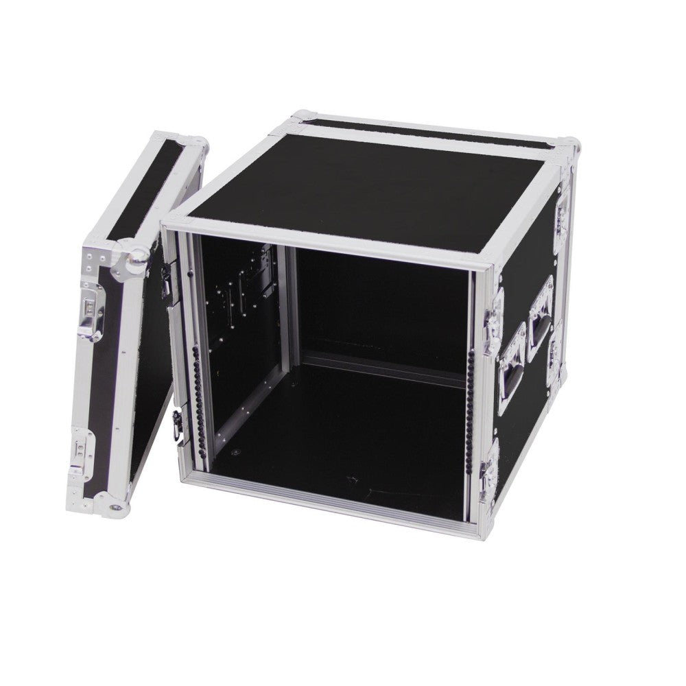 ROADINGER PR-2 Flight Case con rack de 10U y 47 cm de profundidad