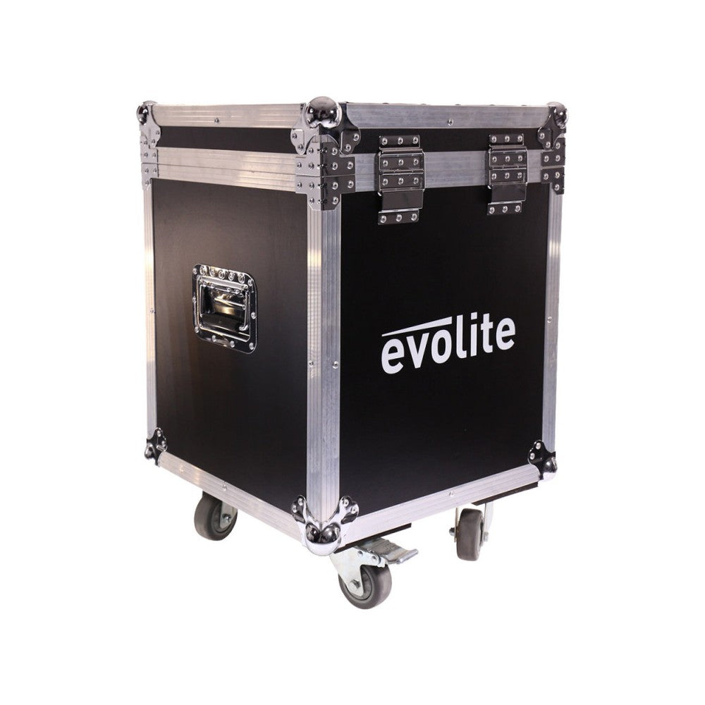 Cabezas móviles Evolite Wash con zoom y LED QUAD RGBW de 19 x 15 W