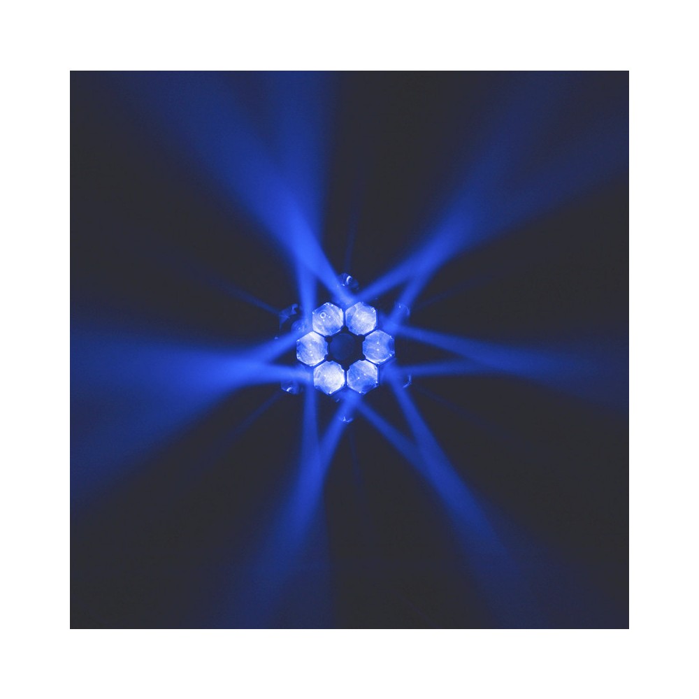 Cabezas móviles Wash Evolite con zoom y 19 LED QUAD RGBW de 40 W