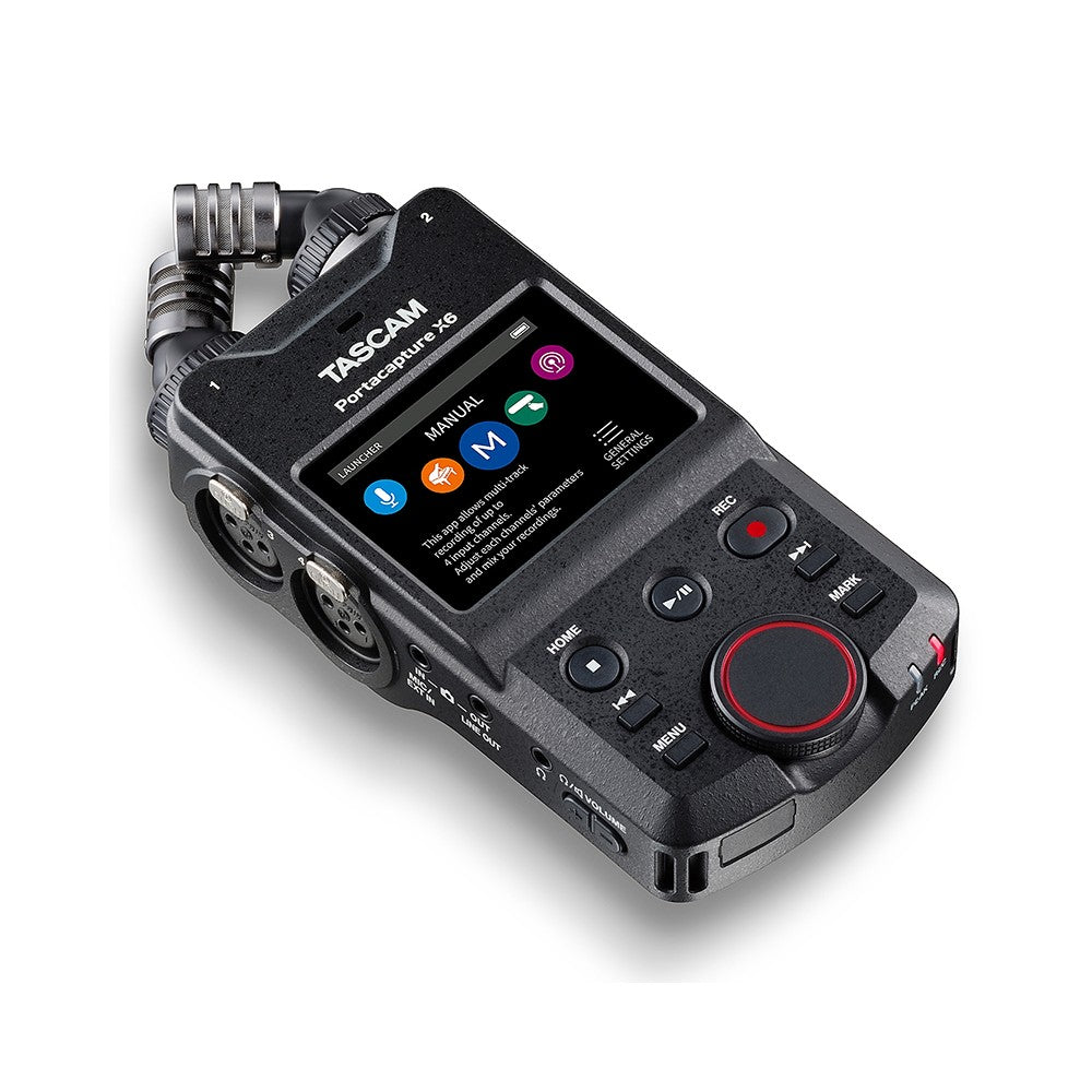 TASCAM PORTACAPTURE X6 GRABADORA PORTÁTIL MULTIPISTA