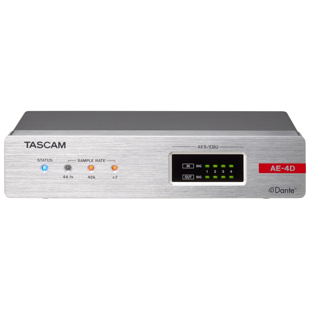 TASCAM AE-4D CONVERTITORE DANTE AES/EBU 2 IN/OUT