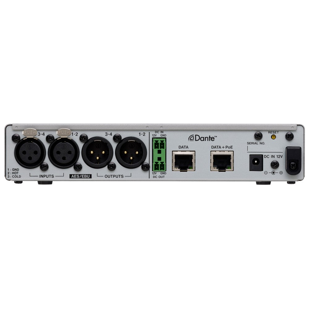 TASCAM AE-4D CONVERTIDOR DANTE AES/EBU 2 EN/SALIDA
