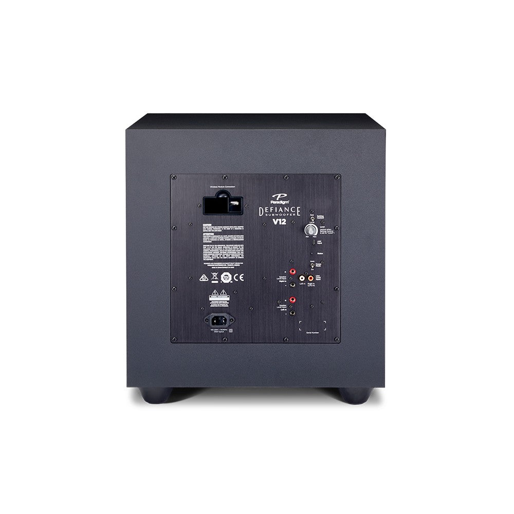 PARADIGM DEFIANCE V12 SUBWOOFER ATTIVO NERO