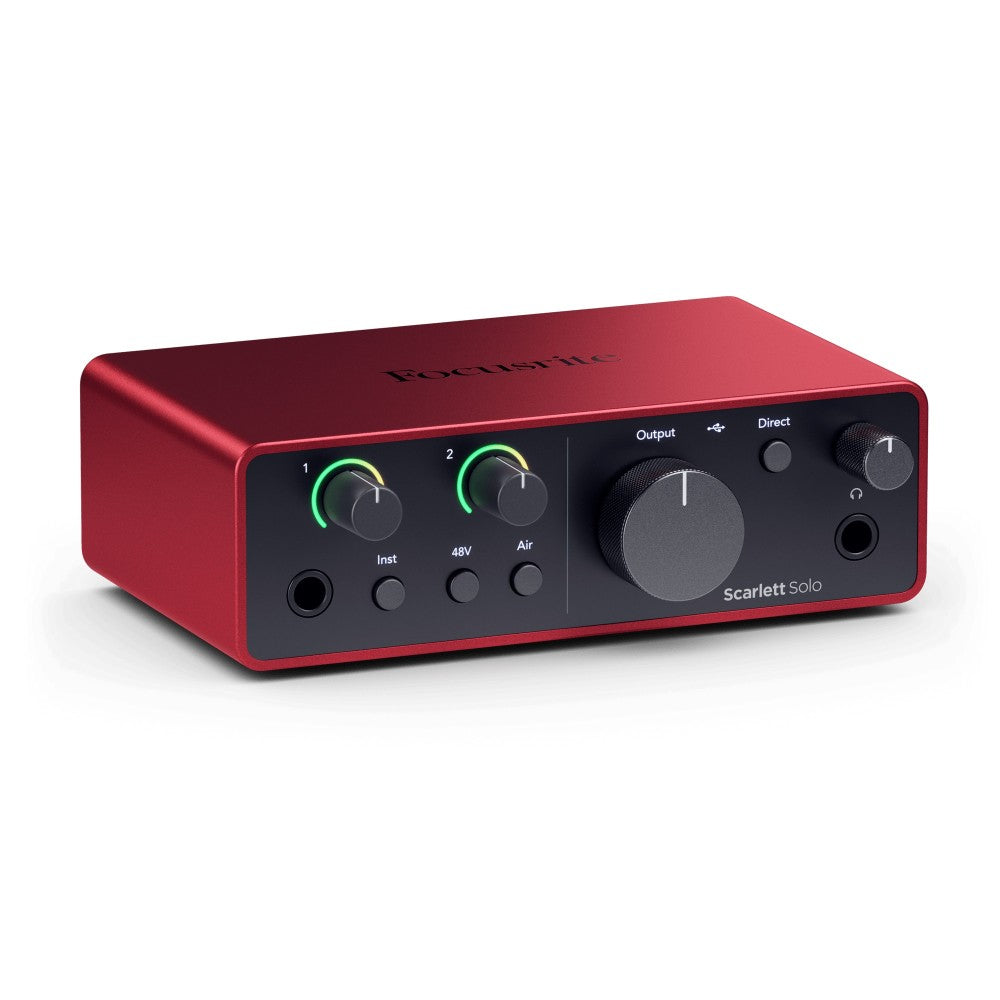 Focusrite Scarlett Solo Studio 4.ª Gen