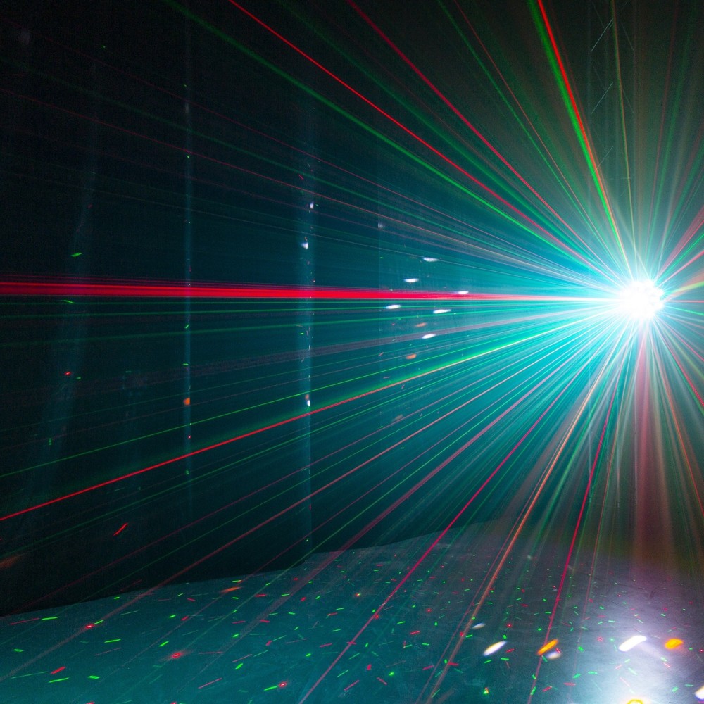 BEAMZ MULTIBOX LED CON LASER E STROBO
