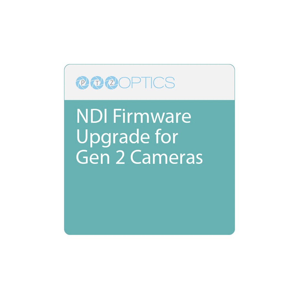 PTZOptics NDI firmware upgrade
