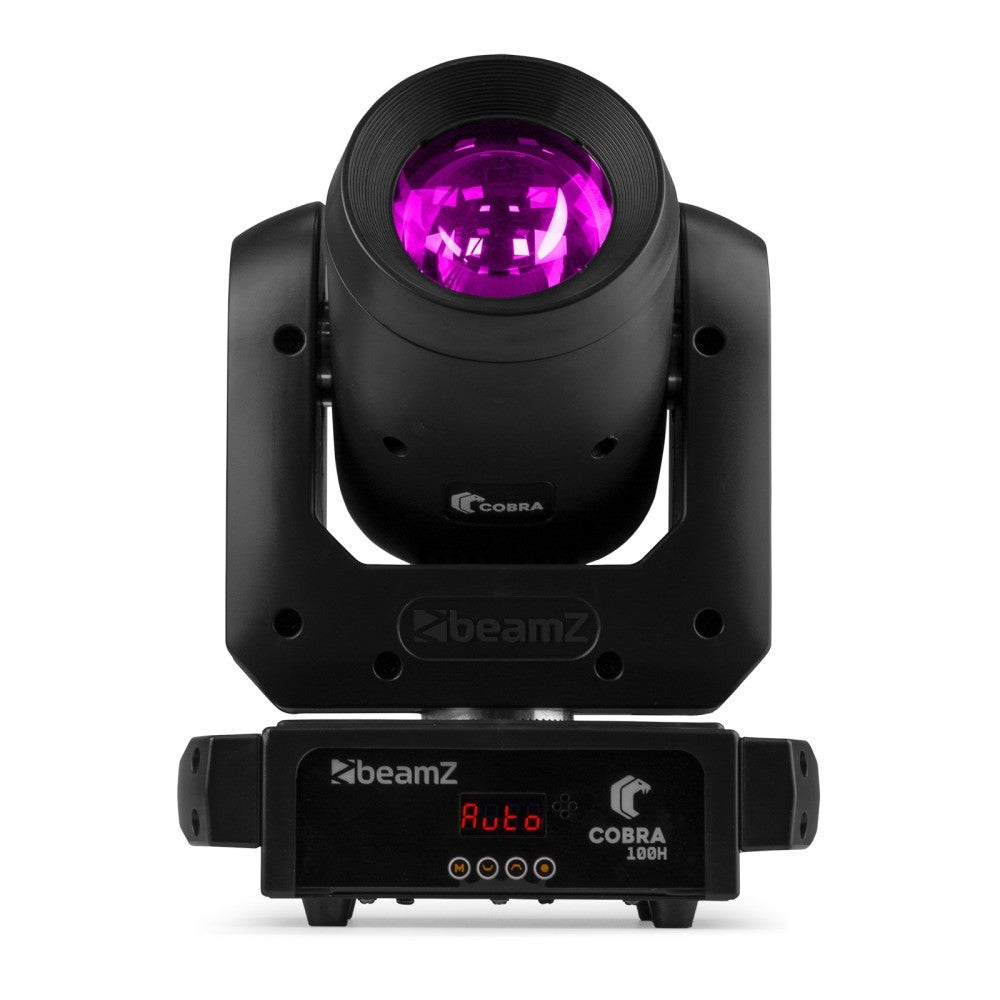BEAMZ COBRA 100H TESTA MOBILE BEAM 100W CON PRISMA