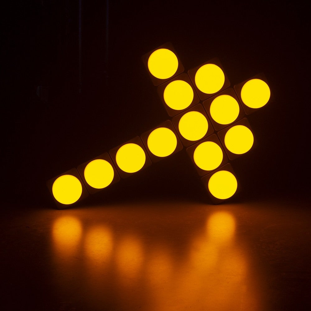 BEAMZ KUBE20BK UPLIGHT INALÁMBRICO PARA EXTERIORES