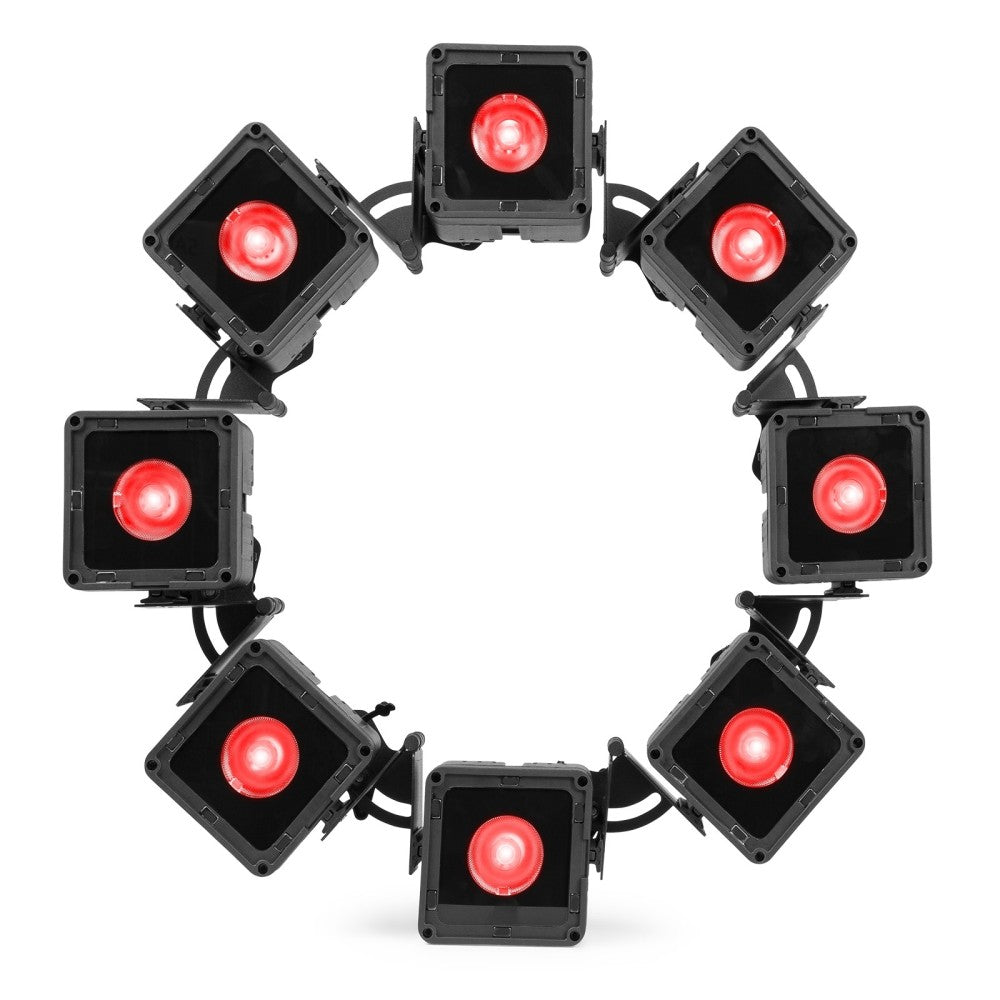 BEAMZ KUBE20BK UPLIGHT INALÁMBRICO PARA EXTERIORES