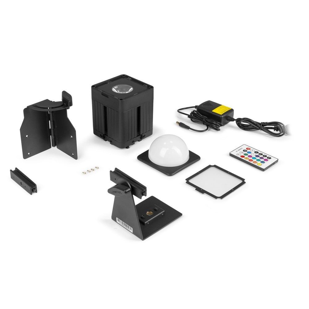 BEAMZ KUBE20BK UPLIGHT INALÁMBRICO PARA EXTERIORES