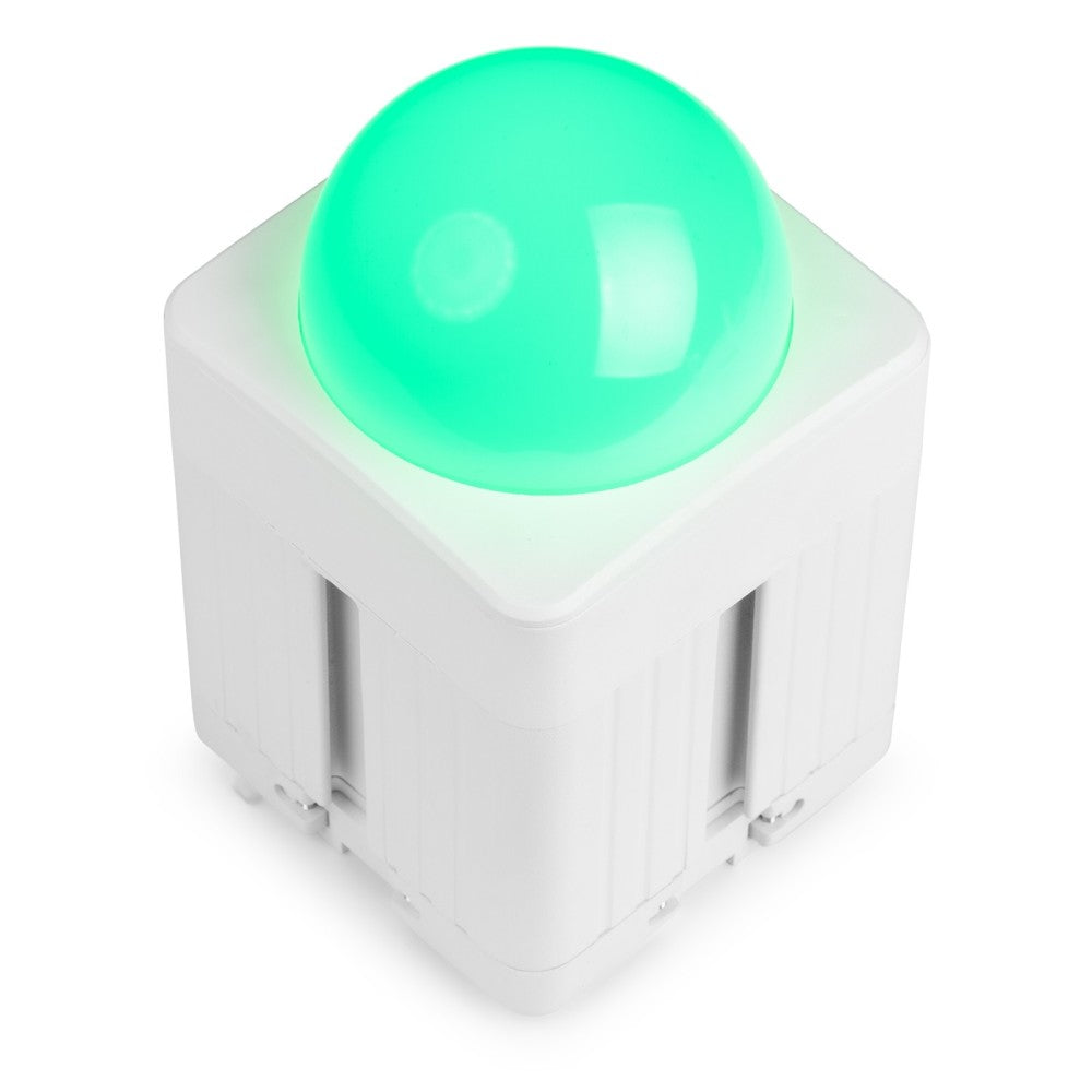 BEAMZ KUBE20BK UPLIGHT A BATTERIA DA ESTERNO BIANCO