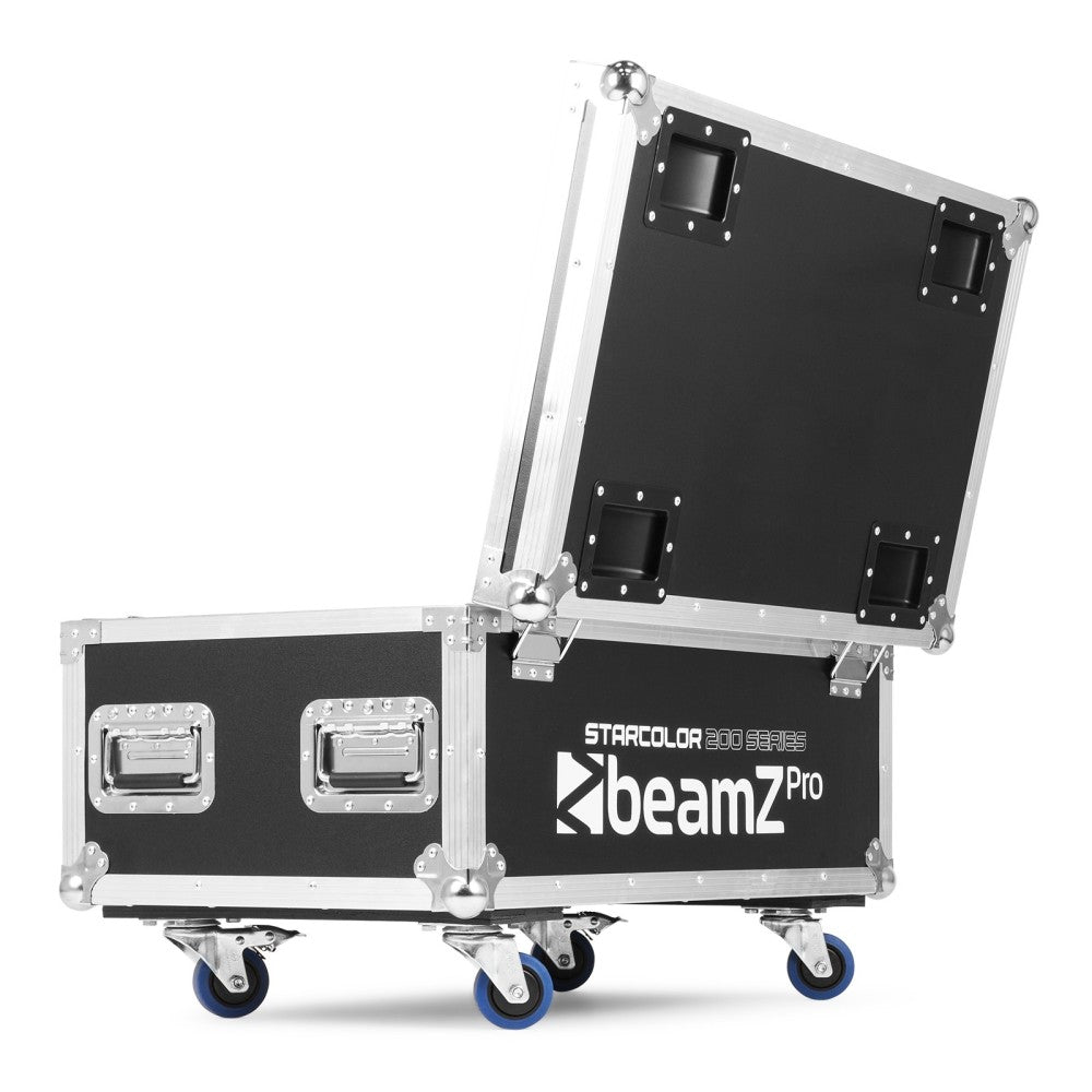 BEAMZ FL200 FLIGHTCASE FOR 6 WASH STARCOLOR 200 AND 205
