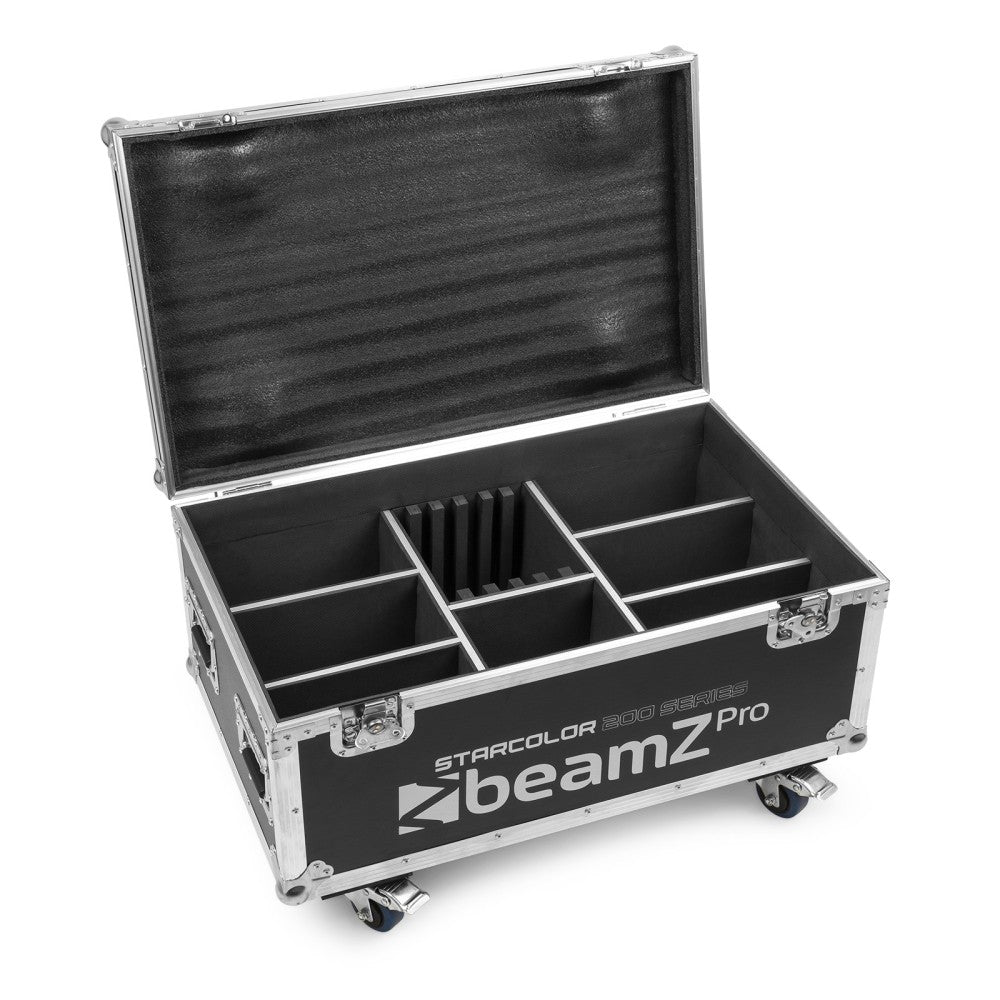 BEAMZ FL200 FLIGHTCASE FOR 6 WASH STARCOLOR 200 AND 205