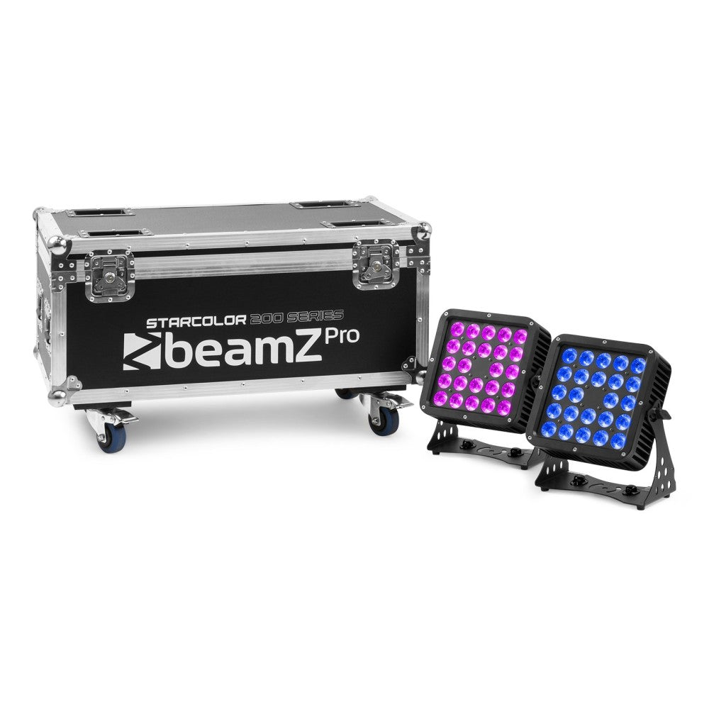 BEAMZ FL200 FLIGHTCASE FOR 6 WASH STARCOLOR 200 AND 205
