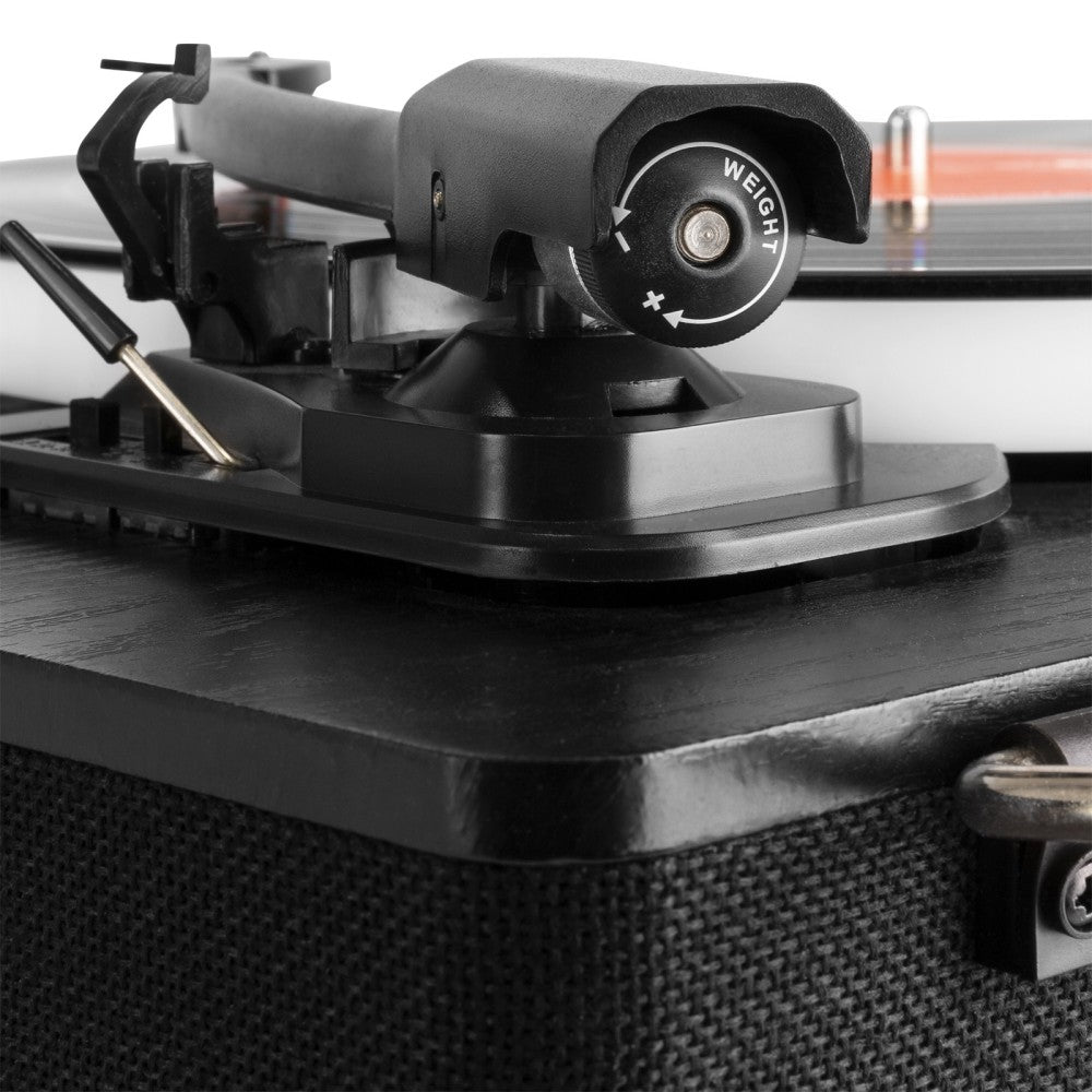 FENTON RP162LED TURNTABLE WITH BT INPUT/OUTPUT BLACK