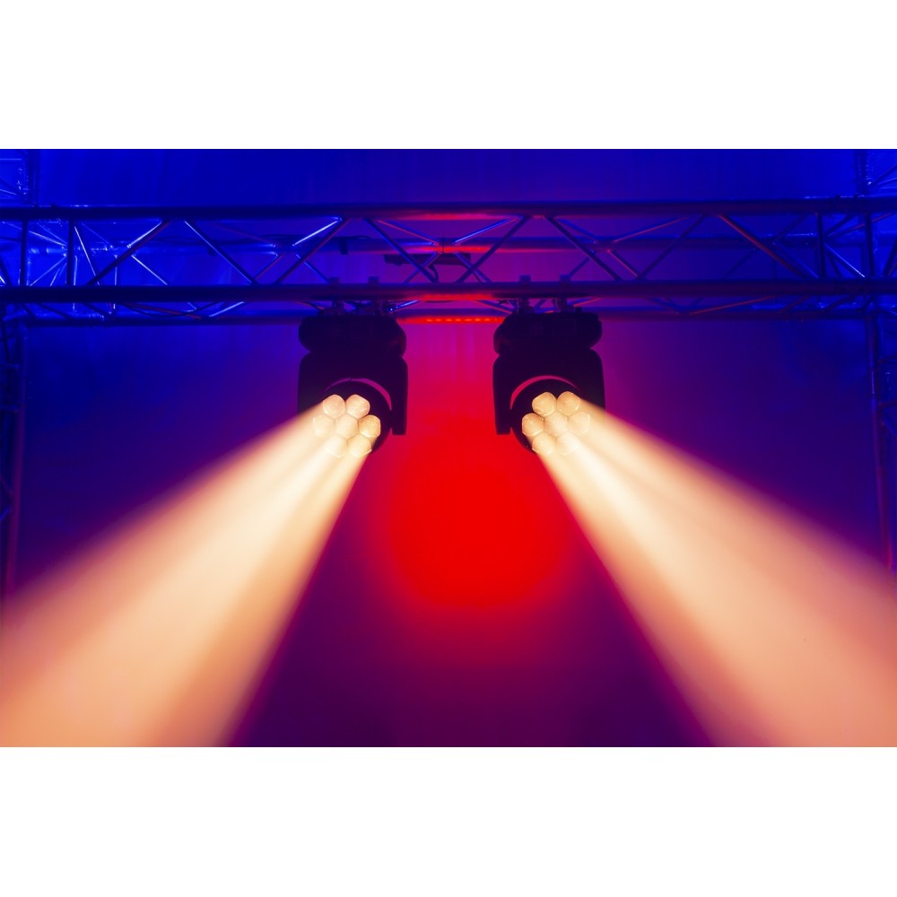 BEAMZ MHL740 LED MOVING HEAD ZOOM 7X40W