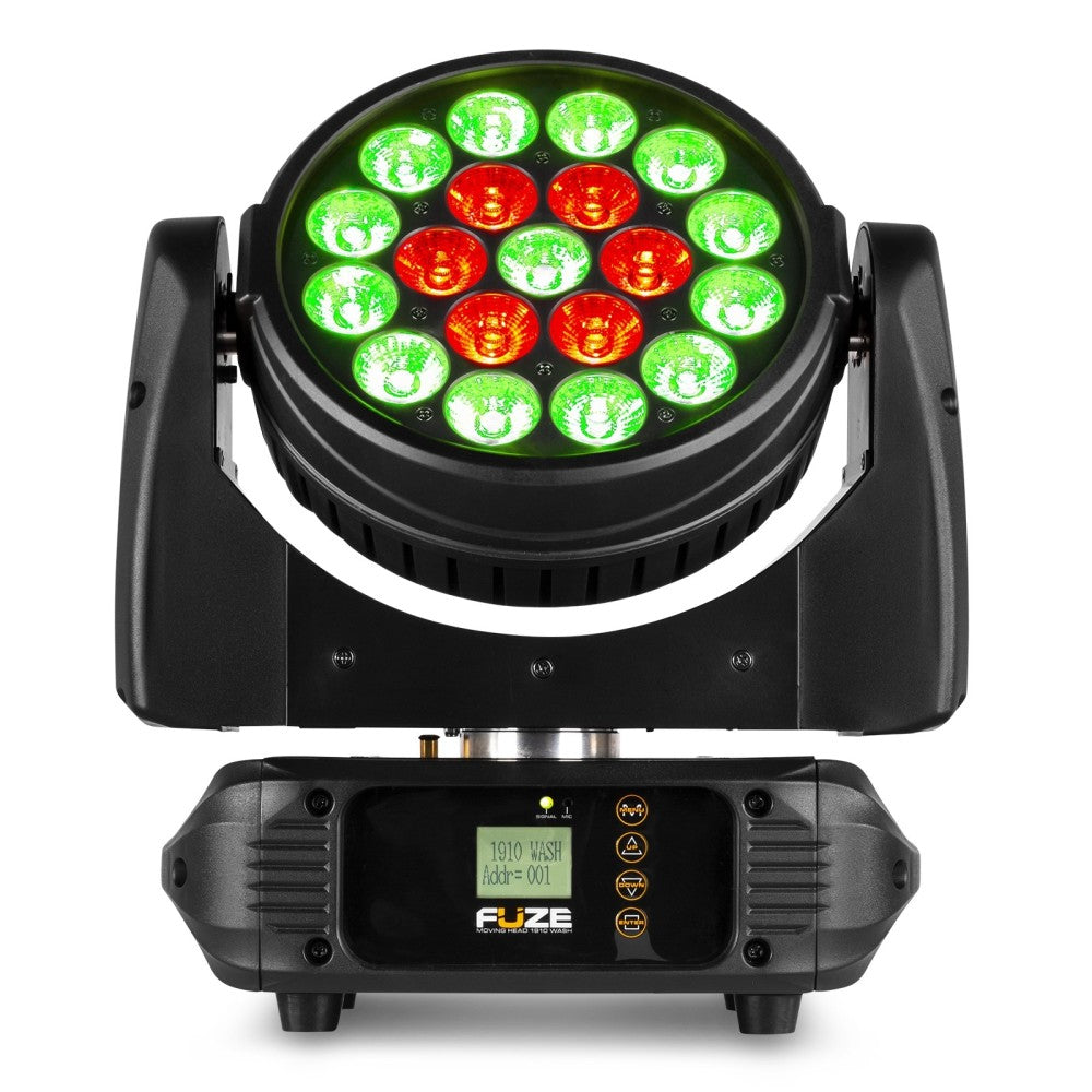 BEAMZ FUZE1910 MOVING HEAD WASH WITH RING CONTROL