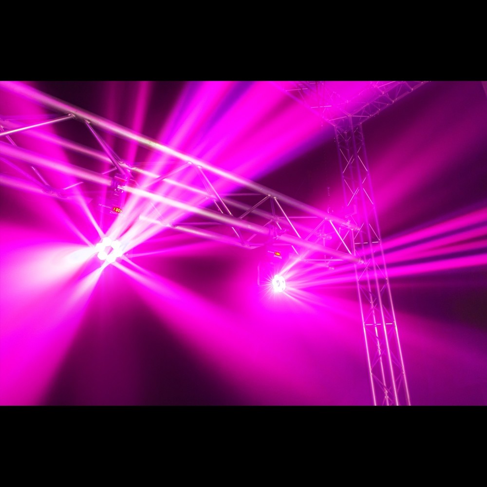BEAMZ PANTHER 80 TESTA MOBILE LED CON LENTI ROTANTI